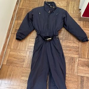 Bogner one piece ski suit Navy size 8 fits small like a 6